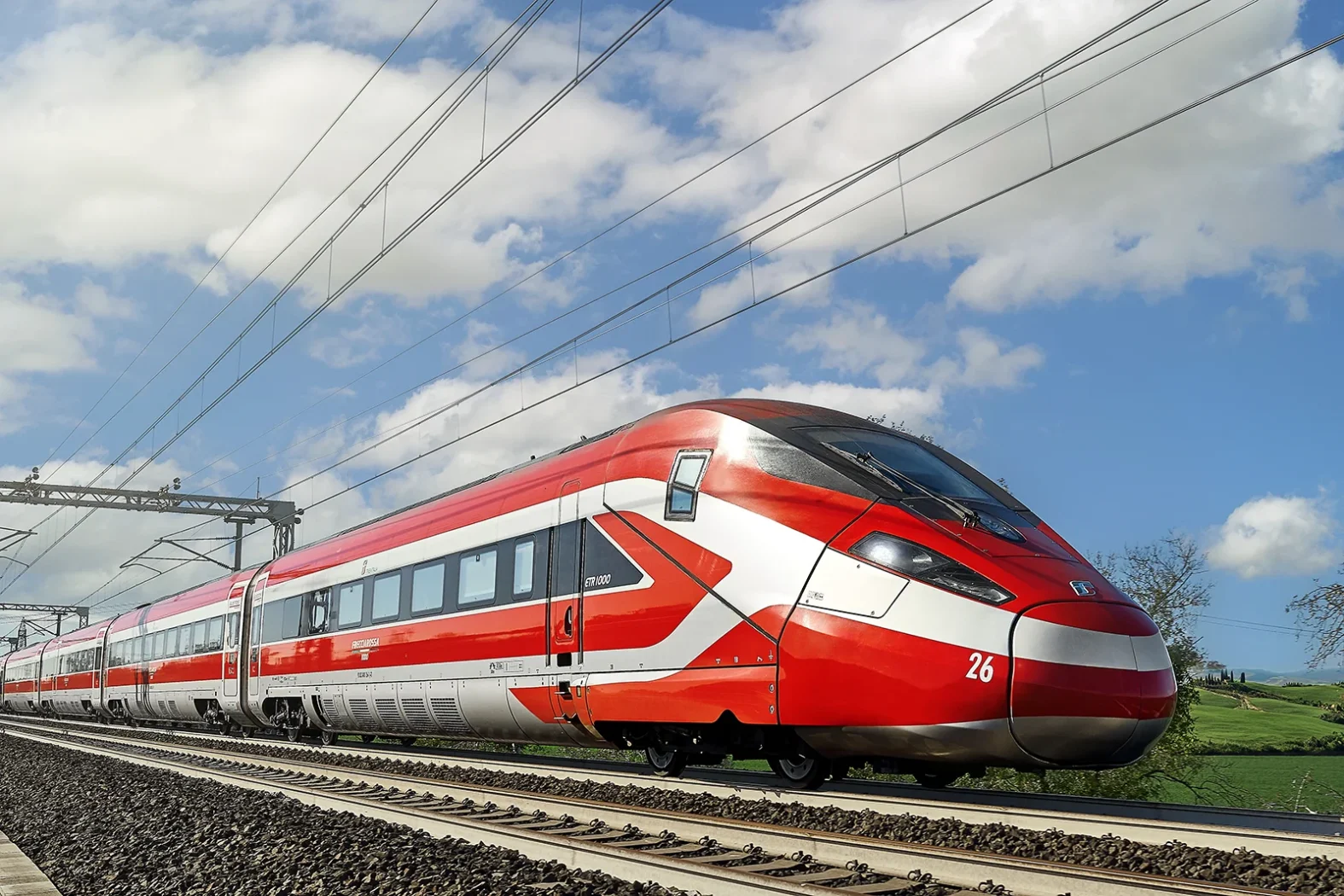 Train à grande vitesse Frecciarossa de Trenitalia
