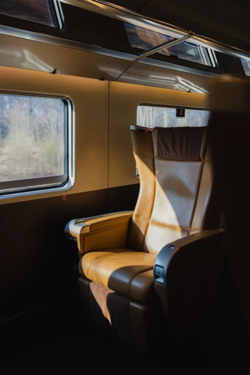 Sièges du Frecciarossa disponibles à la réservation
