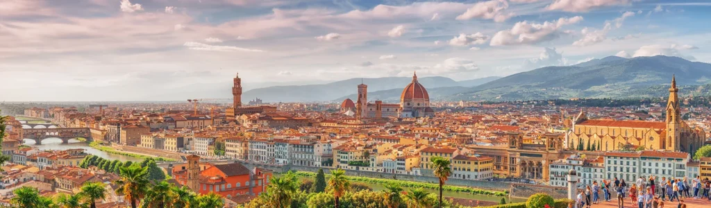 Vue sur la ville de Florence