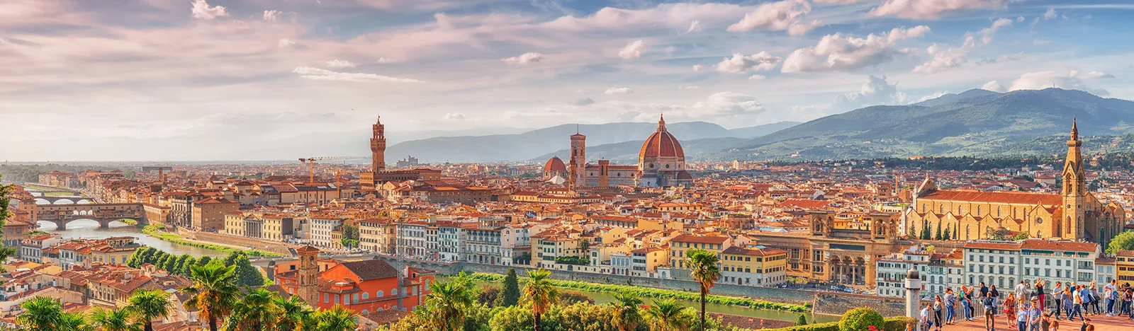 Vue sur la ville de Florence