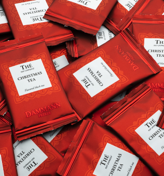 Sachets de thé rouge Dammann Frères Christmas Tea.