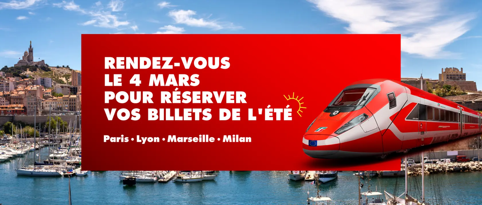 Rendez-vous le 4 mars pour réserver vos billets de l'été