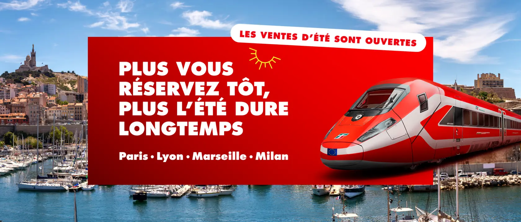 Plus vous réservez tôt plus l'été dure longtemps