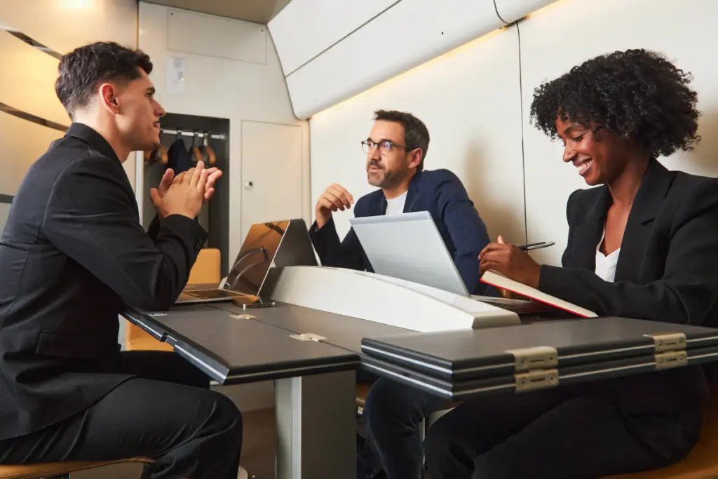 Sala Meeting du Frecciarossa de Trenital