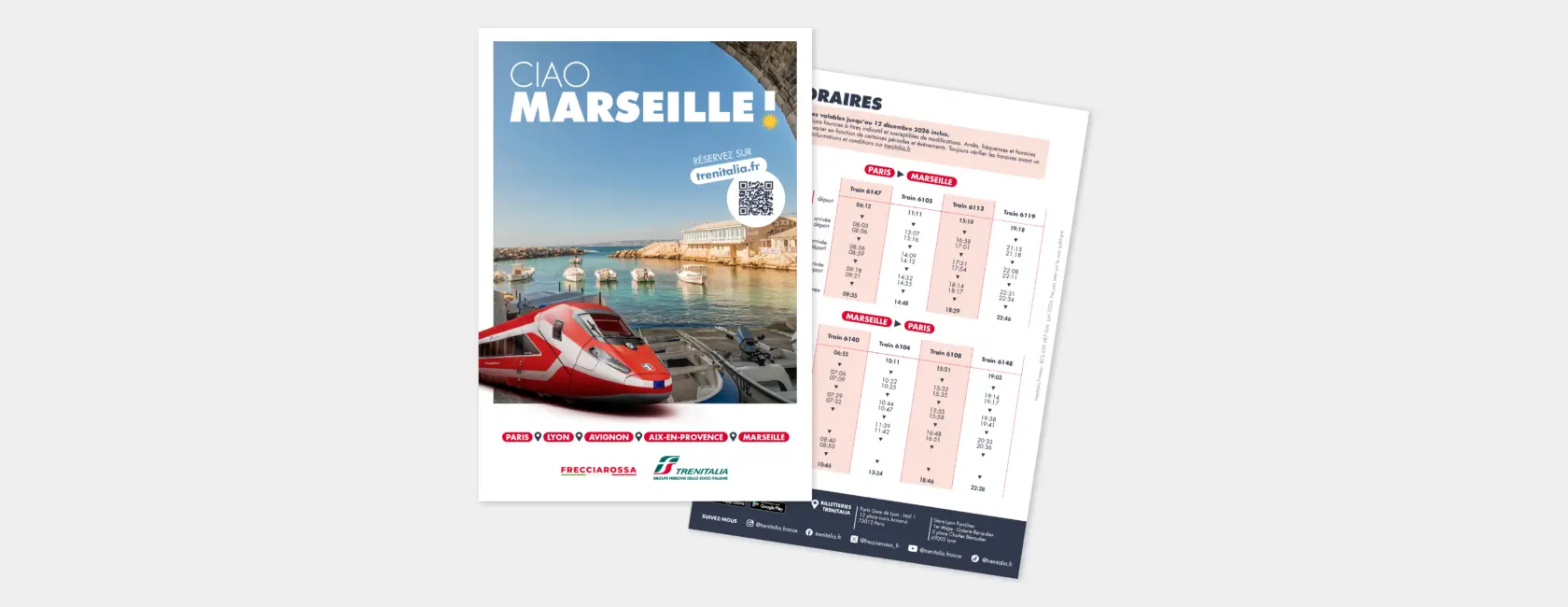 Flyer Paris Marseille