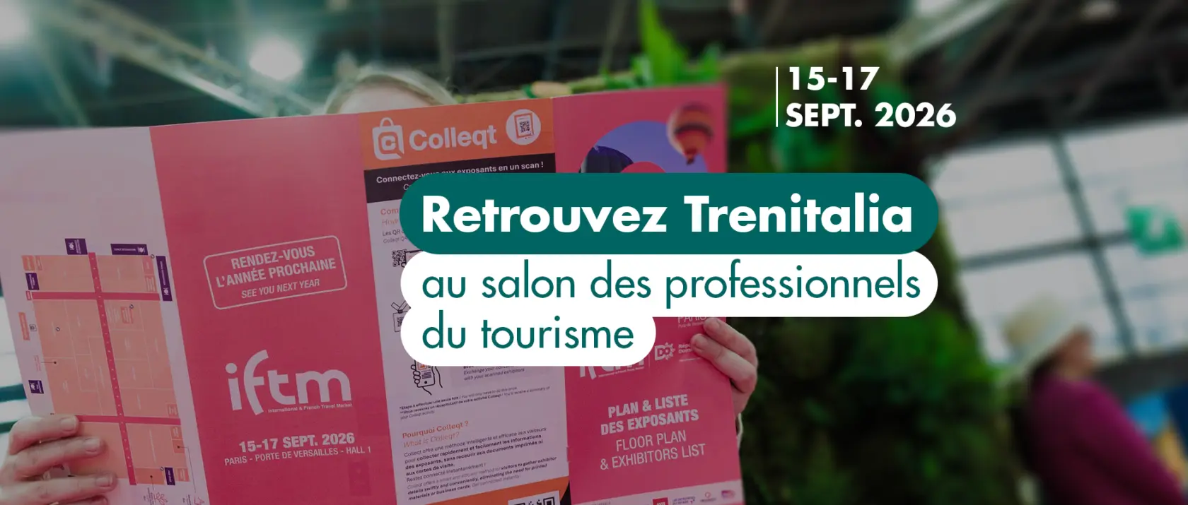 Retrouvez Trenitalia au salon des professionnels du tourisme